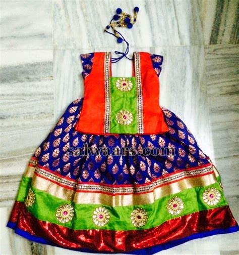 Benaras Maggam Work Lehenga - Indian Dresses