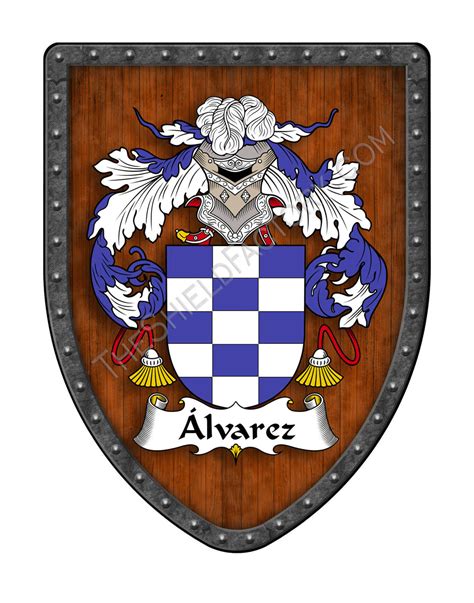 Alvarez - Toledo Coat of Arms Hispanic Family Crest – My Family Coat Of ...