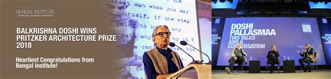 Balkrishna Doshi wins the Pritzker Architecture Prize | Bengal ...