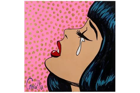 Camilla Mamedova | Crying Comic Pop Art Girl (21) | MutualArt