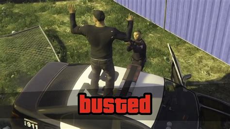 GTA 5 - Busted - YouTube