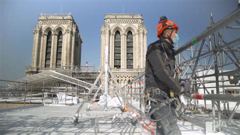 A look inside restoration works of Notre Dame Cathedral - CNN Video