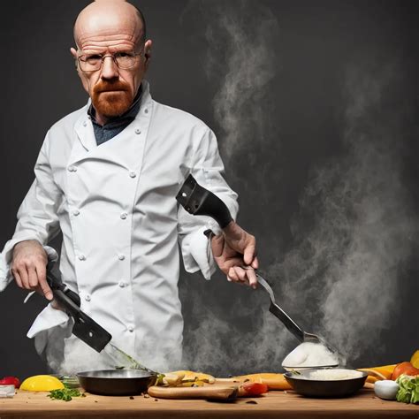 heisenberg, cooking, photo, 4 k | Stable Diffusion