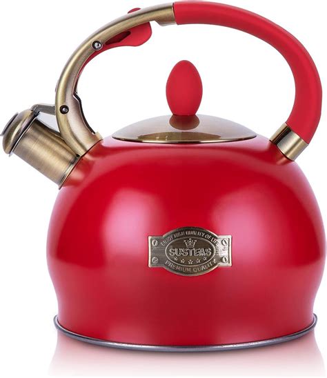 Best Whistling Tea Kettle Red - Home Appliances