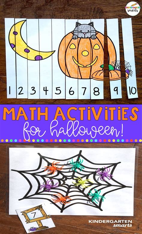 Make your math centers extra fun with these Halloween themed activities ...