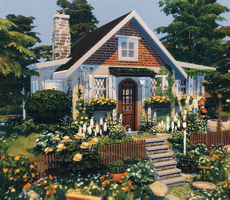 𝗔𝗺𝗶𝗲🍁 on Twitter in 2021 | Sims house, Sims 4 house design, Sims house design