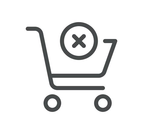 Shopping cart related icon outline and linear vector. 22732724 Vector ...