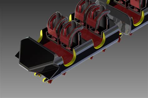 roller coaster - Autodesk Inventor - 3D CAD model - GrabCAD