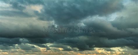 Gray Clouds in the Sky during Sunset Stock Photo - Image of rainstorm, clear: 132637170