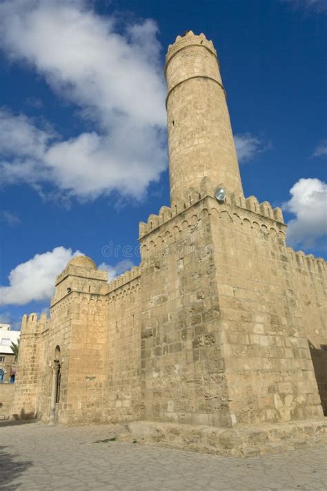 Ribat at Sousse stock image. Image of arch, cloud, architecture - 8839925