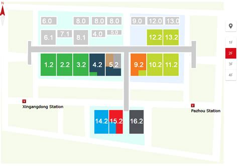 Canton Fair Floor Plan - Exhibitors Layout