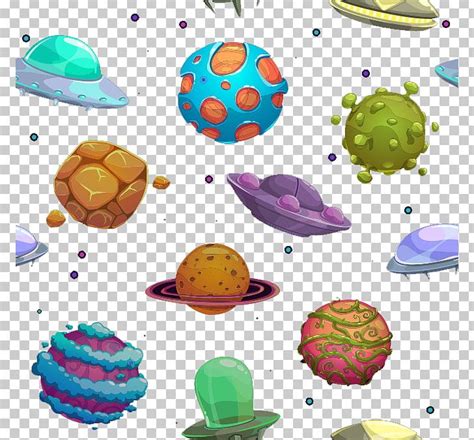 Cartoon Planets Clipart Free