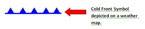 Which Weather Map Uses The Correct Weather Front Symbol To Illustrate This Information - WorldMap US