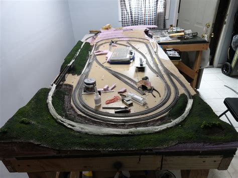 n scale layout under construction | Model Train Forum