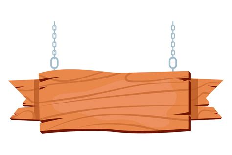 Hanging Wooden Sign Graphic by pch.vector · Creative Fabrica