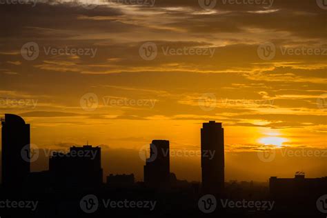 Cityscape view at sunset 2009702 Stock Photo at Vecteezy