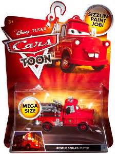 ToyDorks - Mattel Toys - Cars Toon - Rescue Squad Mater