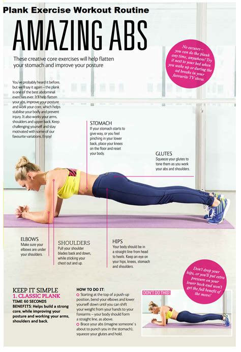 July 2013 | Plank Exercises Routine | Plank Variations