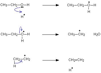 Dehydration Reaction Mechanism Of Alcohols