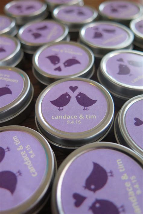 100 Customized Lip Balms for wedding or shower favors | Etsy