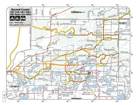Burnett County ORV Trail Information - VVMapping.com