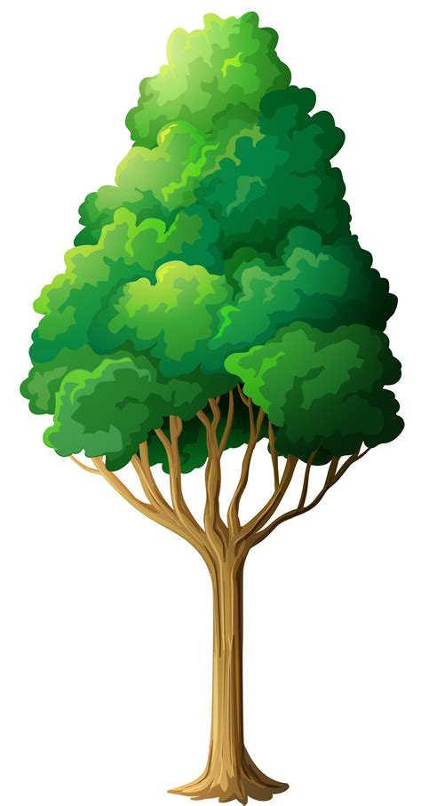 Trees green tree clipart | Tree art, Clip art, Cartoon trees