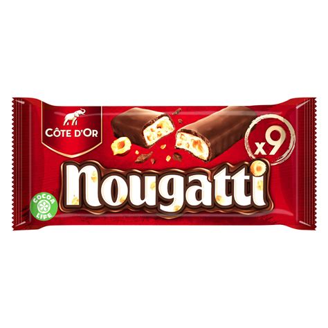 Milk Chocolate & Nougat Bars Nougatti | Buy Online | My French Grocery