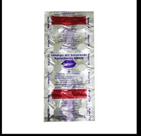 MADOPAR TABLET, Rs 125/stripe Ernest Pharmaceutical Private Limited | ID: 26499598191