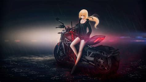 Anime Motorcycle Wallpapers - Top Free Anime Motorcycle Backgrounds ...