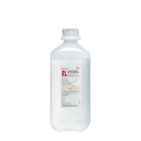 Compound Sodium Lactate Injection I.P. – DD – 500 ML – Rusoma