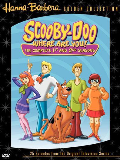 Scooby-Doo, Where Are You! The Complete 1st and 2nd Seasons by Hanna-Barbera, Don Messick, Casey ...
