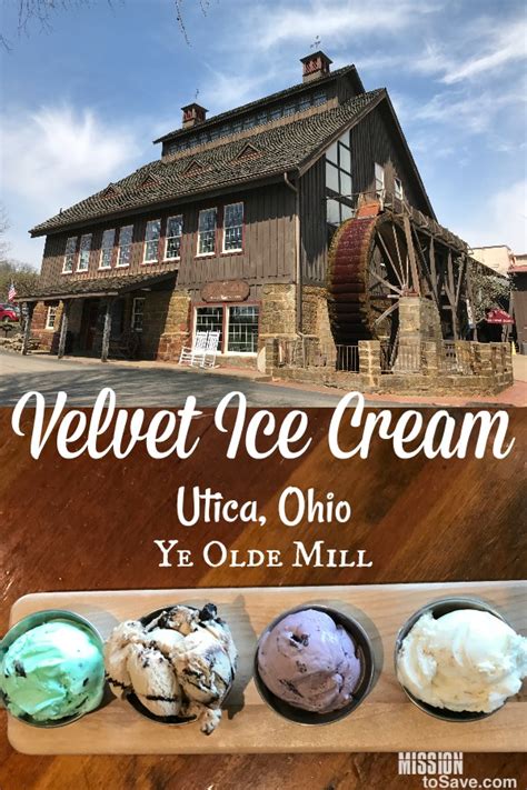 Sweet Stop in Utica Ohio at Velvet Ice Cream - Not Far From Columbus - Mission: to Save