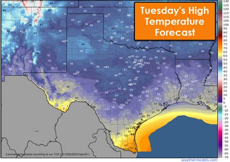 Potent Cold Front Arriving in Texas on New Years Eve