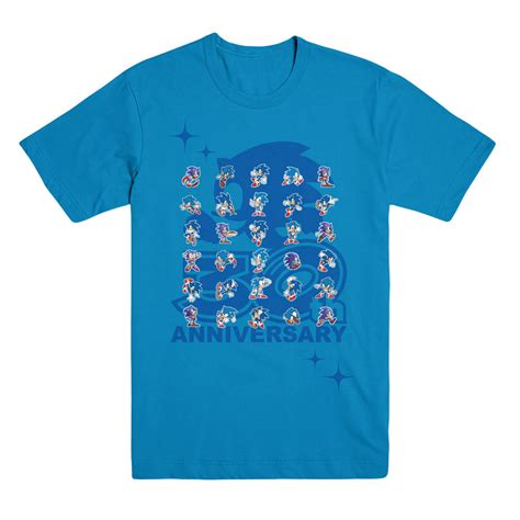 Sonic the Hedgehog 30th Anniversary Pose Blue Tee – Sega Shop