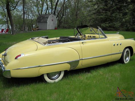 1949 Buick Super 56C Convertible- Restored Sequoia Cream