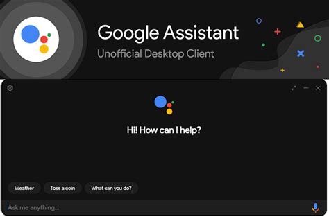 Test the (Unofficial) Google Assistant for Windows - Voicebot.ai