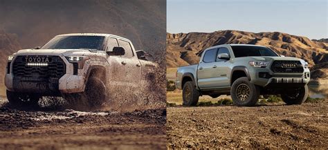 2023 Toyota Tacoma vs. 2023 Toyota Tundra