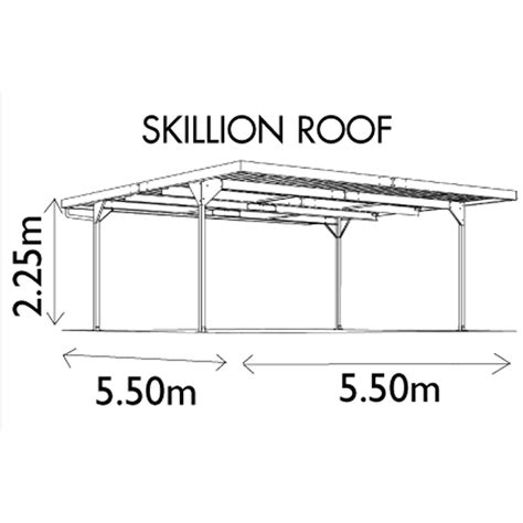 Skillion Carport Design - Carport | Minimalist and Modern Car Garage