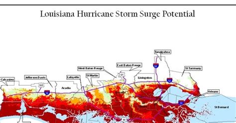 Maps: Storm Surge Risk from Tropical Storm Gustav | WIRED