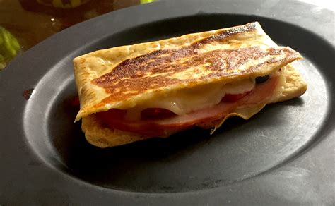 Ham & Cheese “Panini” | Tips From Town