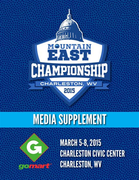 2015 MEC Men's Basketball Tournament Supplement by Mountain East ...