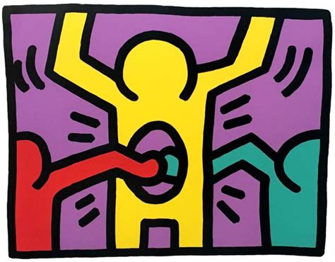 Keith Haring 'ICON' - Exhibition at Rhodes Contemporary Art in London