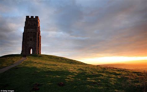 Glastonbury Tor at sunrise. From the Daily Mail. | Glastonbury tor, Glastonbury, Somerset