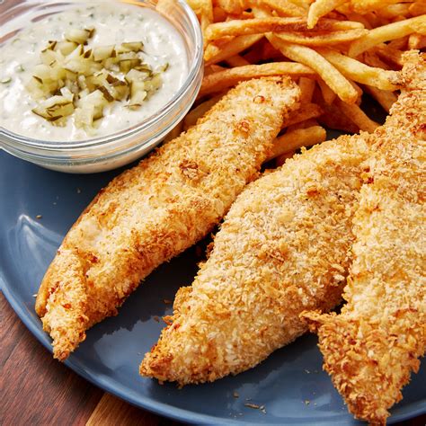 Air fry breaded fish fillets - xoleram