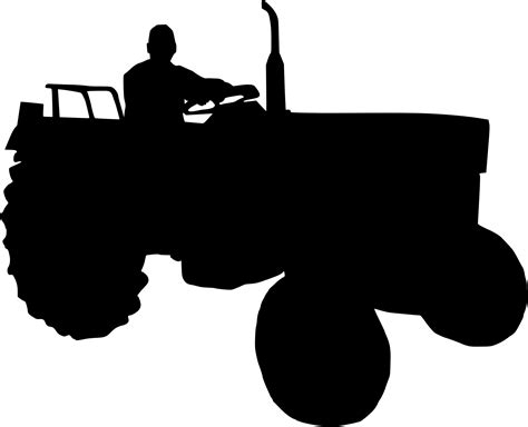 6 Tractor Silhouette (PNG Transparent) | OnlyGFX.com