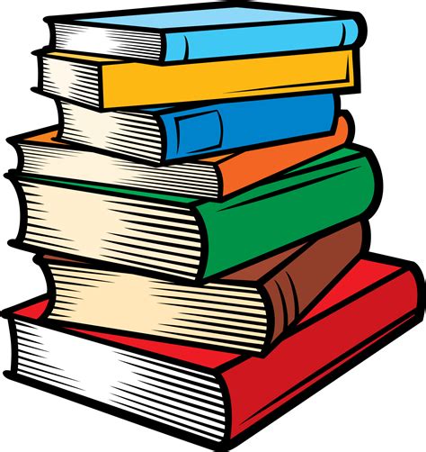 Stack of books png illustration 8513521 PNG