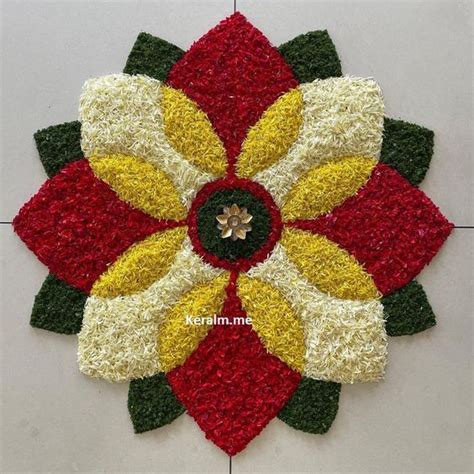 Find Latest Onam Pookalam designs, simple Onam pookalam photos ...