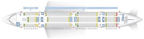 Seat map Airbus A380-800 Lufthansa. Best seats in plane