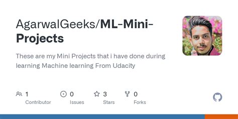 GitHub - AgarwalGeeks/ML-Mini-Projects: These are my Mini Projects that ...