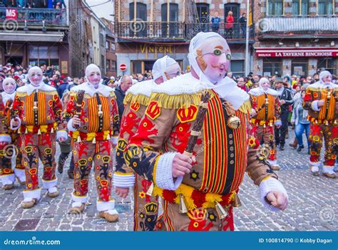 2017 Binche Carnival editorial image. Image of shrove - 100814790